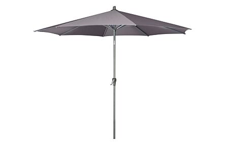 Platinum Riva 3M Table Parasol - Grey with 40kg Wheeled Granite Base Platinum Riva 3M Table Parasol - Grey with 40kg Wheeled Granite Base