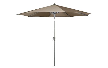 Platinum Riva 3M Table Parasol - Taupe with 40kg Wheeled Granite Base Platinum Riva 3M Table Parasol - Taupe with 40kg Wheeled Granite Base