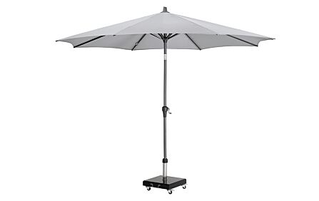 Patinum Riva 3m Round Parasol With Base- Luna Grey Patinum Riva 3m Round Parasol With Base- Luna Grey