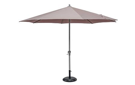 Platinum Riva 3.5m Round Parasol - Taupe