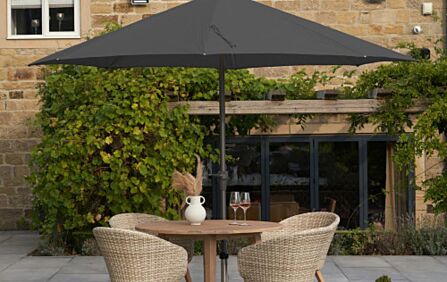 Platinum Riva 3.5m Parasol - Anthracite Platinum Riva 3.5m Parasol - Anthracite