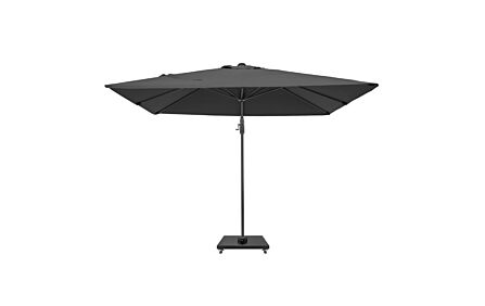 Platinum Voyager T2 2.7mt Square Anthracite Free Arm Parasol & 90kg Wheeled Granite Base