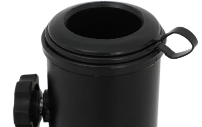 Platinum Riva 3mt Round Sandstone / Champagne Parasol & 25kg Base