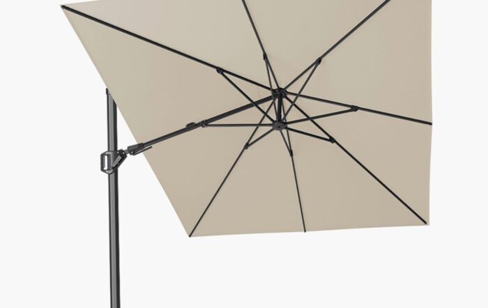 Platinum Challenger T2 3.5 X 2.6 Rectangular Premium Champagne Free Arm Parasol Platinum Challenger T2 3.5 X 2.6 Rectangular Premium Champagne Free Arm Parasol