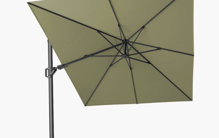 Platinum Challenger T2 3.5 X 2.6 Rectangular Lush Green Premium Free Arm Parasol