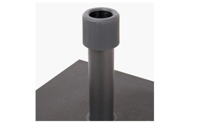 Platinum 40kg Wheeled Black Granite Parasol Base