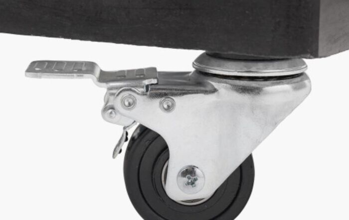 Platinum 40kg Wheeled Black Granite Parasol Base