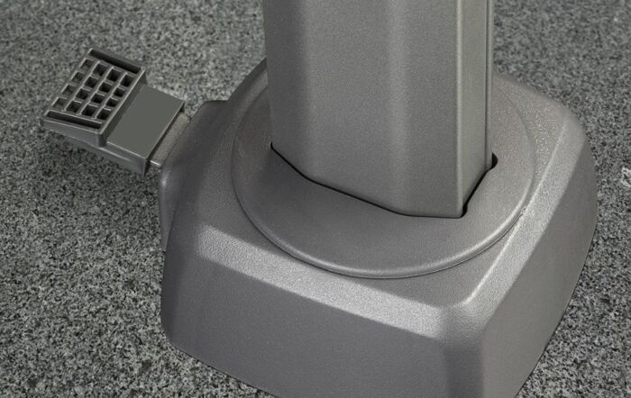 Platinum Voyager T1 Round 3mt Champagne Free Arm Parasol