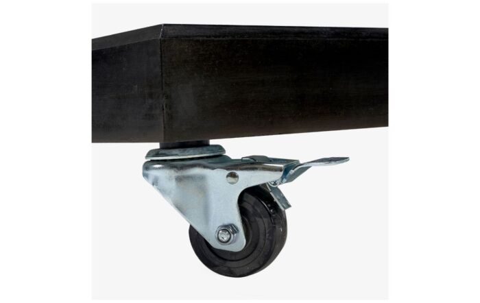 Platinum Challenger T2 3mt Square Taupe Free Arm Parasol & 90kg Wheeled Base