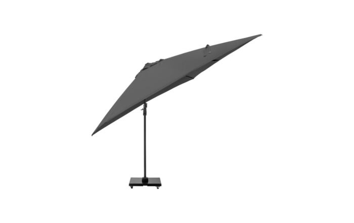 Platinum Challenger T2 3 mt Square Anthracite Parasol & 90 kg Wheeled Base
