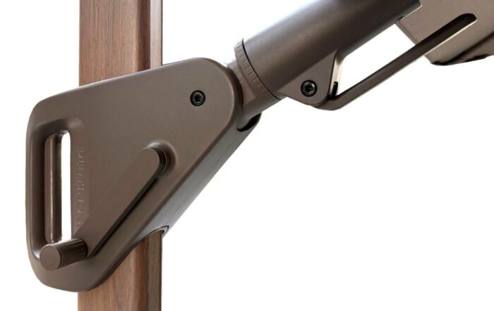 Platinum Nexus T2 Premium 3mt Mocha/Havana Taupe Free Arm Parasol With Venezia Ceramic 90kg Wheeled Base