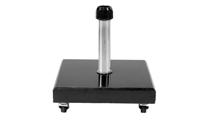 Platinum Riva 3m Round Parasol with Base - Olive