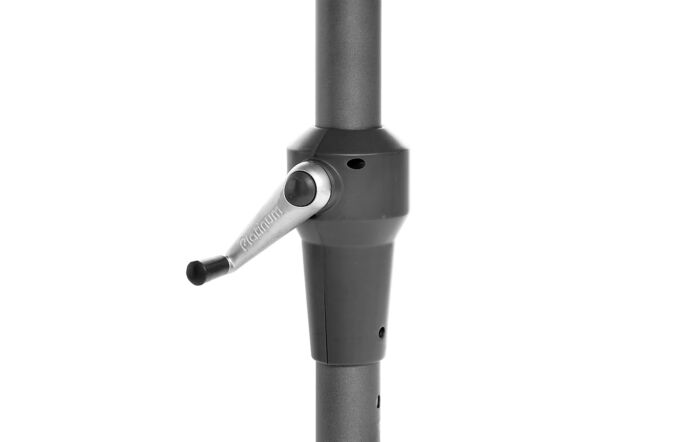 Platinum Riva 3.5m Round Parasol - Luna Grey