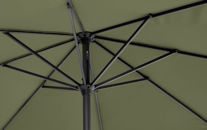 Platinum Riva 3.5m Round Parasol - Olive Platinum Riva 3.5m Round Parasol - Olive