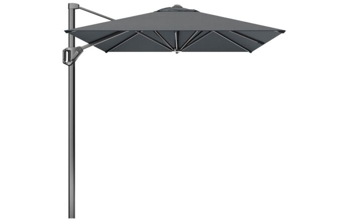 Platinum Voyager T1 3m x 2m Oblong Anthracite Parasol & 90kg Granite Wheeled Base