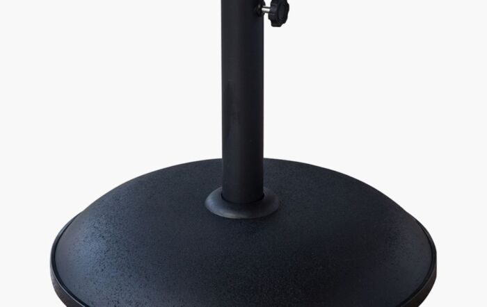 Platinum Riva 2.5 Round Luna Grey Parasol with 25kg Base