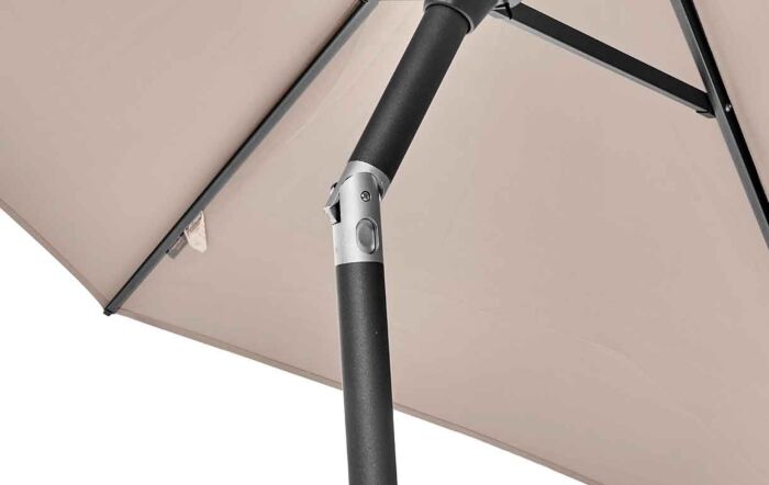 Platinum Riva 2.5M Table Parasol - Taupe Platinum Riva 2.5M Table Parasol - Taupe