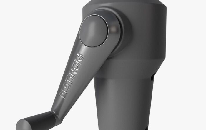 Platinum Riva 3mt Teak Anthracite Parasol