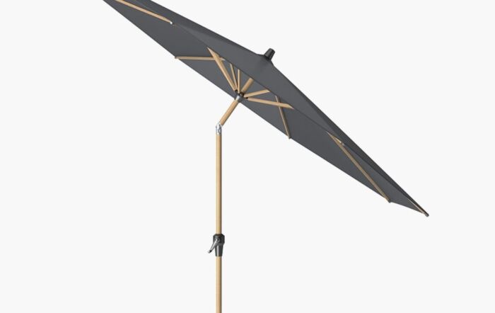 Platinum Riva 3mt Teak Anthracite Parasol