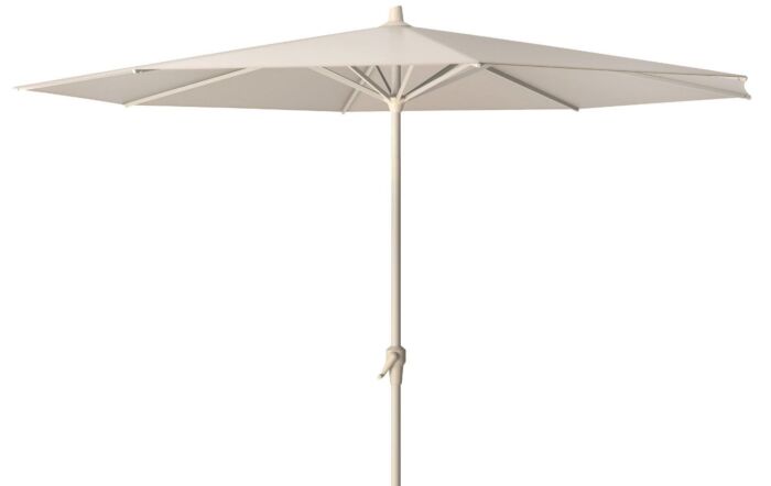 Platinum Riva 3mt Round Sandstone / Champagne Parasol & 25kg Base