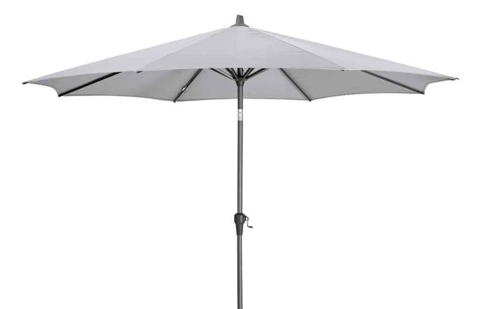 Platinum Riva Table Parasol - Light Grey 3 Metre
