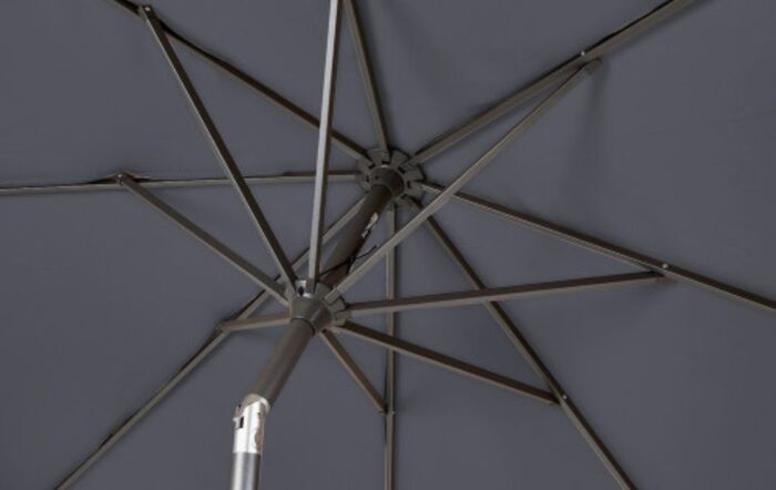 Platinum Riva 3.5m Parasol - Anthracite