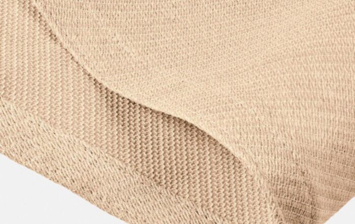 Platinum 4m 90 Degree Triangle Shade Sail Off White