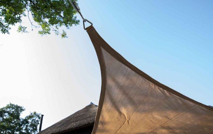 Platinum 5m Triangle Shade Sail Sand Platinum 5m Triangle Shade Sail Sand
