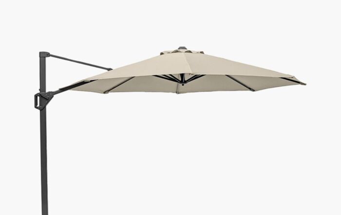 Platinum Voyager T1 Round 3mt Champagne Free Arm Parasol